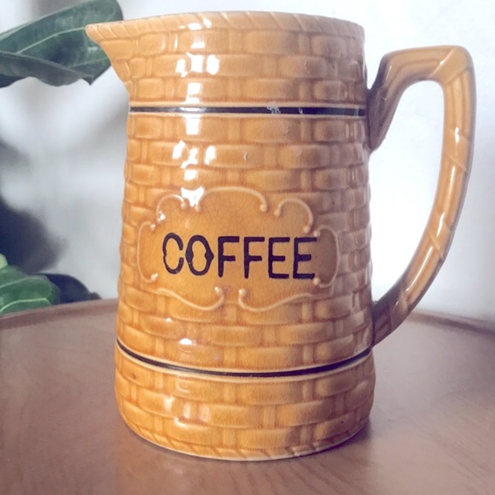 1950s vintage Japan coffee pitcher